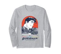 Superman Look Up In The Sky Style BD Hero Manche Longue