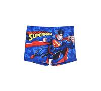 Superman Maillot de bain, short DC Comics pour enfant, bleu, 4 ans