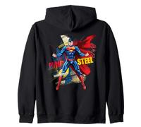 Superman Man of Steel Burst Sweat à Capuche