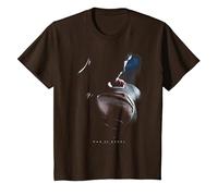 Superman Man of Steel Movie Poster T-Shirt, Enfant, Marron, 2 Ans