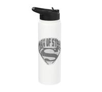Superman Man of Steel Shield Stainless Steel Insulated Water Bottle
