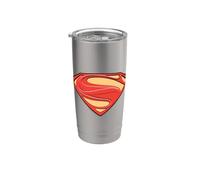 Superman Man of Steel Solid Shield Gobelet isotherme en acier inoxydable double paroi
