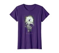 Superman Man of Steel Space Glow T-Shirt, Femme, Violet, M