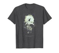 Superman Man of Steel Space Glow T-Shirt, Homme, Chiné Foncé, 4XL