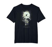 Superman Man of Steel Space Glow T-Shirt, Homme Grandes Tailles, Noir, 2X Tall