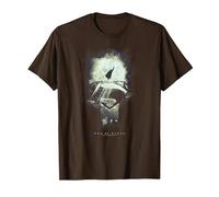 Superman Man of Steel Space Glow T-Shirt, Homme, Marron, 3XL
