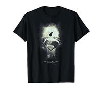 Superman Man of Steel Space Glow T-Shirt, Homme, Noir, XL
