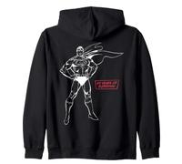 Superman Man Pose de Super-héros Tendance DC Comics Sweat à Capuche
