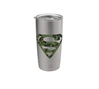 Superman Marine Camo Shield Gobelet isotherme en acier inoxydable double paroi