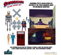 Superman Mechanical Monsters (1941) Deluxe Boxed Set 5 Points Figurines Mezco