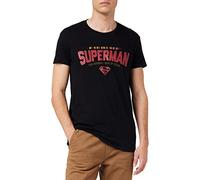 Superman MESUPMSTS100 T-Shirt, Noir, M Homme