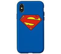 Superman New 52 Logo Shield Coque pour iPhone X/XS