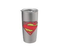 Superman New 52 Shield Gobelet isotherme en acier inoxydable double paroi