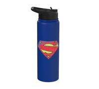 Superman New 52 Shield Stainless Steel Insulated Water Bottle