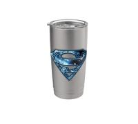 Superman On Ice Shield Gobelet isotherme en acier inoxydable double paroi