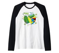 Superman Peace on Earth Manche Raglan