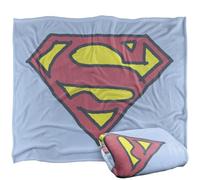 Superman Plaid Soyeux Super Doux, 152 x 127 cm