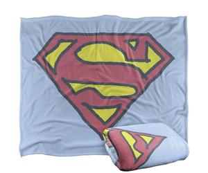 Superman Plaid Soyeux Super Doux, 152 x 127 cm