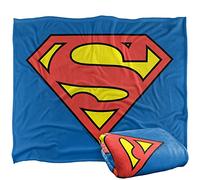 SUPERMAN - Plaid Super Doux au Toucher avec Logo 152 x 127 cm