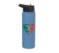 Superman Portugal Shield Stainless Steel Insulated Water Bottle