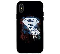 Superman Real Heroes Never Die Coque pour iPhone X/XS