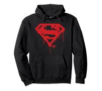 Superman Red Spray Paint Logo Sweat à Capuche