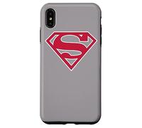 Superman Red & White Shield Logo Coque pour iPhone XS Max