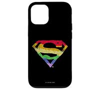 Superman Rough Rainbow Pride Logo Coque pour iPhone 12/12 Pro