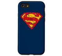Superman Shattered Shield Logo Coque pour iPhone SE (2020) / 7/8