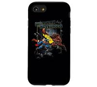 Superman Showdown Coque pour iPhone SE (2020) / 7/8