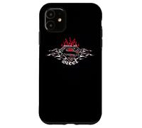 Superman Steel Flames Shield Coque pour iPhone 11