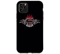Superman Steel Flames Shield Coque pour iPhone 11 Pro Max