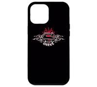 Superman Steel Flames Shield Coque pour iPhone 12 Pro Max