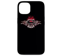 Superman Steel Flames Shield Coque pour iPhone 13