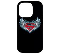 Superman Steel Wings Logo Coque pour iPhone 14 Pro