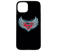Superman Steel Wings Logo Coque pour iPhone 15 Plus