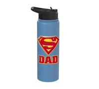 Superman Super Dad Stainless Steel Insulated Water Bottle