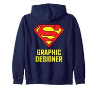 Superman Super Graphic Designer Sweat à Capuche