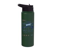 Superman, super-héros masqué, méchant, art rétro, DC Comics Trend Stainless Steel Insulated Water Bottle