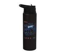 Superman, super-héros masqué, méchant, art rétro, DC Comics Trend Stainless Steel Insulated Water Bottle