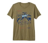 Superman, Super-héros masqué, méchant, Art rétro, DC Comics Trend T-Shirt Haut de Gamme