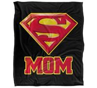 Superman Super Mom Plaid Ultra Doux au Toucher Soyeux - 152 x 127 cm
