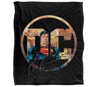 Superman Superman DC Plaid Ultra Doux au Toucher Soyeux - 152 x 127 cm