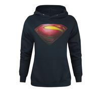 Superman - Sweat à capuche MAN OF STEEL - Femme (NS4204)