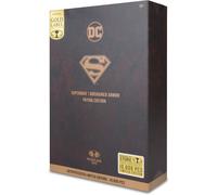 Superman Unchained Armure Patine Édition Doré Étiquette Figurine Ltd DC Comics