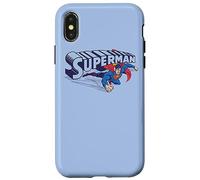 Superman Under Logo Coque pour iPhone X/XS