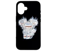 Superman V Twin Logo Coque pour iPhone 16