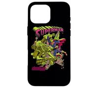 Superman Versus Metallo Blacklight Coque pour iPhone 16 Pro Max