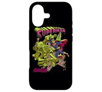 Superman Versus Metallo Blacklight Coque pour iPhone 17