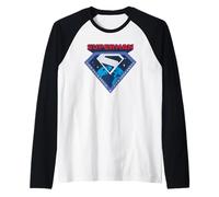 Superman View From Above Manche Raglan